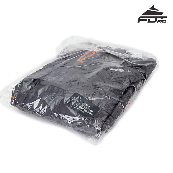 FDT Pro Dog Trainer Jacket with Reliable Velcro