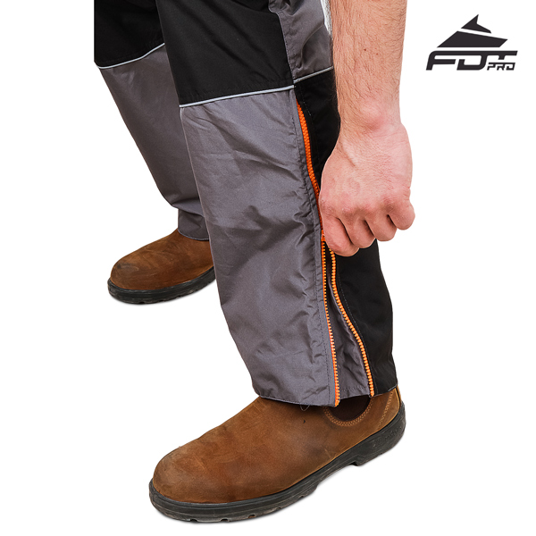 FDT Pro Design Dog Tracking Pants with Best quality Zippers